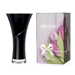 Silhouette čierna váza 25cm