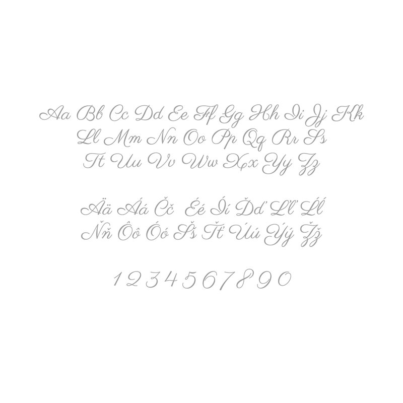 Parisienne - Hearts vrátane gravírovania - malé víno