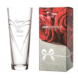 30cm Hearts váza vrátane gravírovania