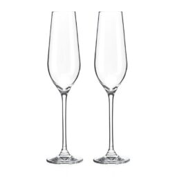Dva Auris poháre na šampanské a prosecco