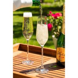 Dva Auris poháre na šampanské a prosecco