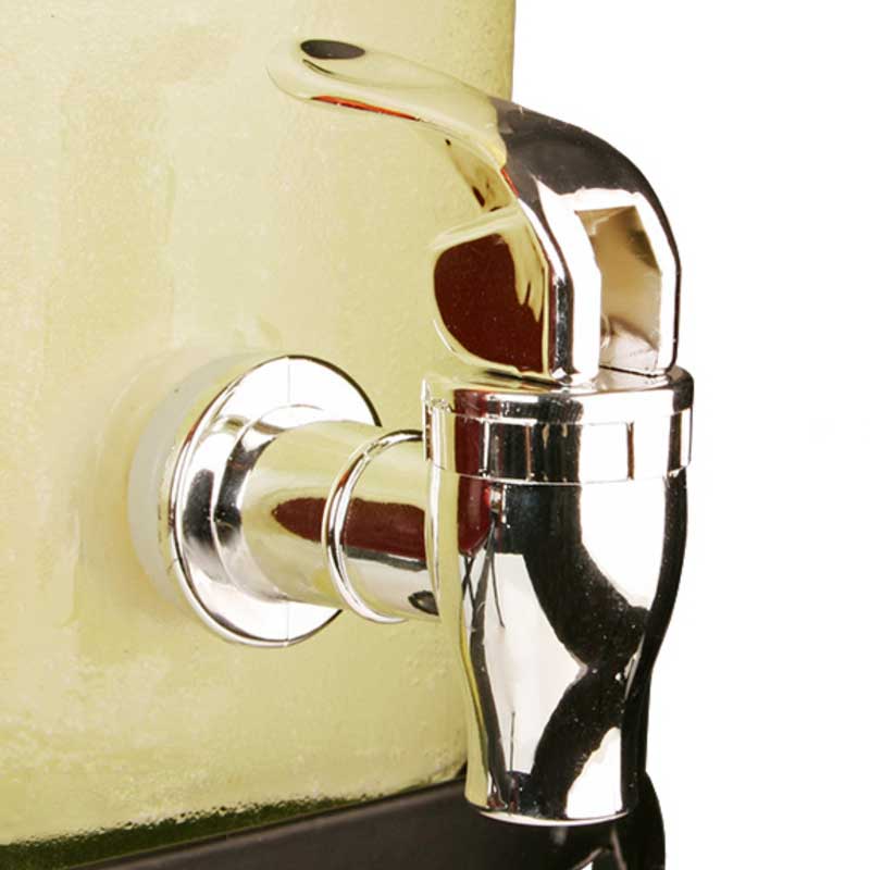 Sklenené nádoby na nápoje - s dávkovačom