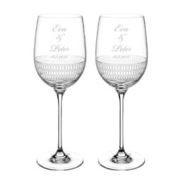 Elise svadobné poháre na víno