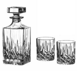Dorchester trojdielny whisky set