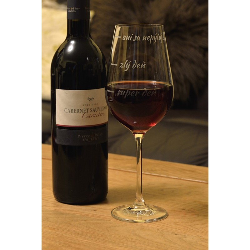 Aký bol deň? - pohár s gravírovaním